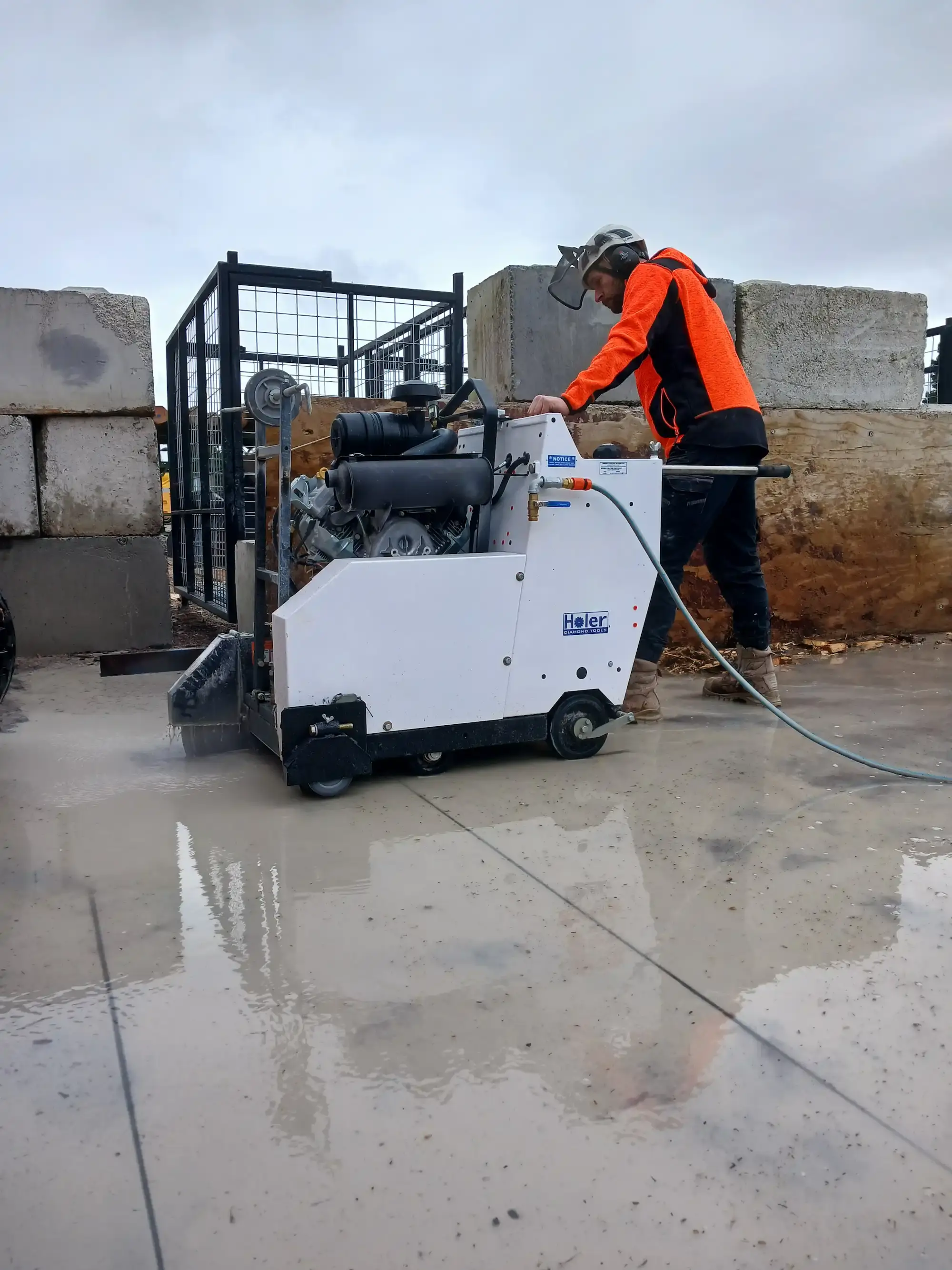 Concrete cutting